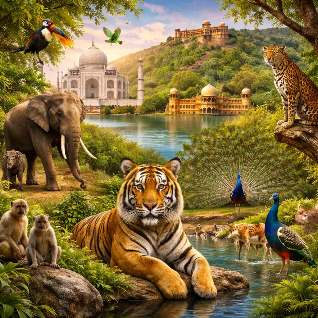 Golden Triangle Wildlife Tour India with Tiger Safari Ranthambore